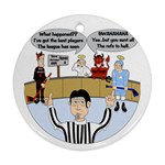 Jersey Devils Round Ornament (Two Sides)