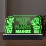 Water the Plants LED Acrylic Message Display