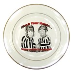 Wash Your Hands Porcelain Plate