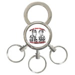 Wash Your Hands 3-Ring Key Chain