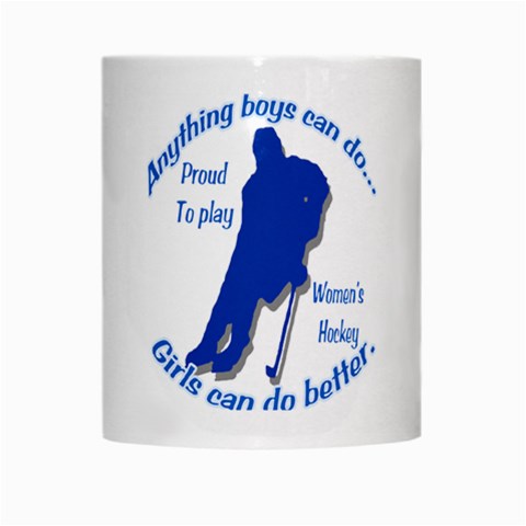 Anything Boys Can Do... White Mug from ArtsNow.com Center