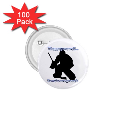 Well Paid 1.75  Button (100 pack)  from ArtsNow.com Front