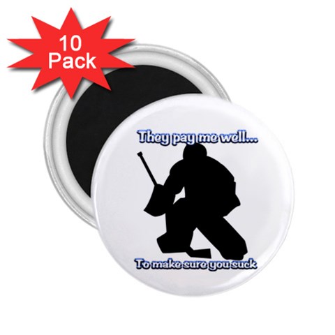 Well Paid 2.25  Magnet (10 pack) from ArtsNow.com Front