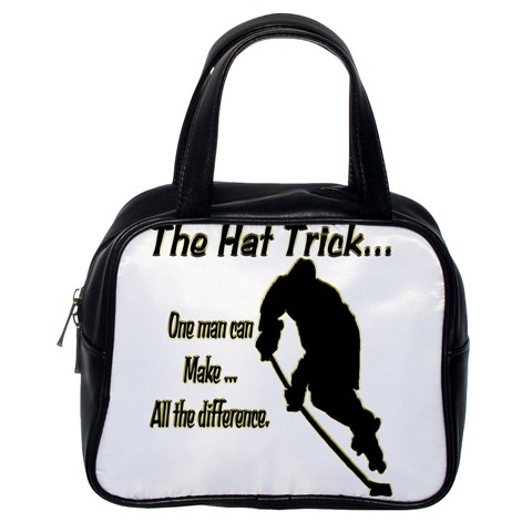 The Hat Trick Classic Handbag (Two Sides) from ArtsNow.com Back