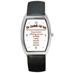 Quintella Hat Trick Barrel Style Metal Watch