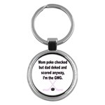 Girls GWG Key Chain (Round)