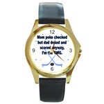 Boys GWG Round Gold Metal Watch