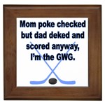 Boys GWG Framed Tile