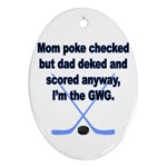 Boys GWG Ornament (Oval)