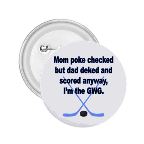 Boys GWG 2.25  Button from ArtsNow.com Front