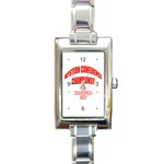 Western Conference Champions Rectangular Italian Charm Watch