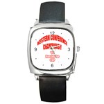 Western Conference Champions Square Metal Watch