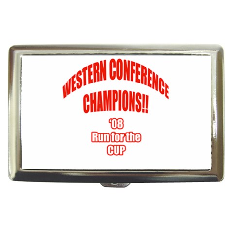 Western Conference Champions Cigarette Money Case from ArtsNow.com Front