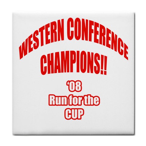 Western Conference Champions Face Towel from ArtsNow.com Front