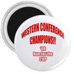 Western Conference Champions 3  Magnet