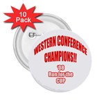 Western Conference Champions 2.25  Button (10 pack)