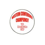 Western Conference Champions Hat Clip Ball Marker (4 pack)