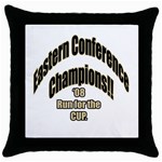 Eastern Conference Champions Throw Pillow Case (Black)