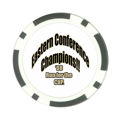 Eastern Conference Champions Poker Chip Card Guard from ArtsNow.com Front