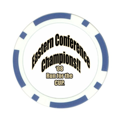 Eastern Conference Champions Poker Chip Card Guard from ArtsNow.com Front