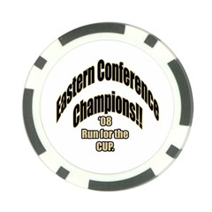 Eastern Conference Champions Poker Chip Card Guard from ArtsNow.com Front