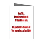 Thankless Job!! Mini Greeting Cards (Pkg of 8)