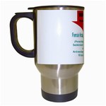 Female Hockey Fan Travel Mug (White)