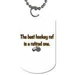 Retired Ref Dog Tag (Two Sides)