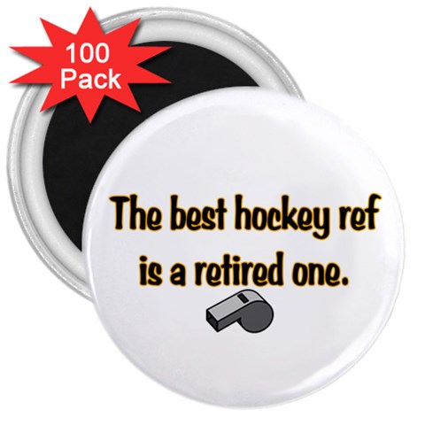 Retired Ref 3  Magnet (100 pack) from ArtsNow.com Front