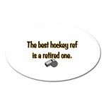 Retired Ref Magnet (Oval)