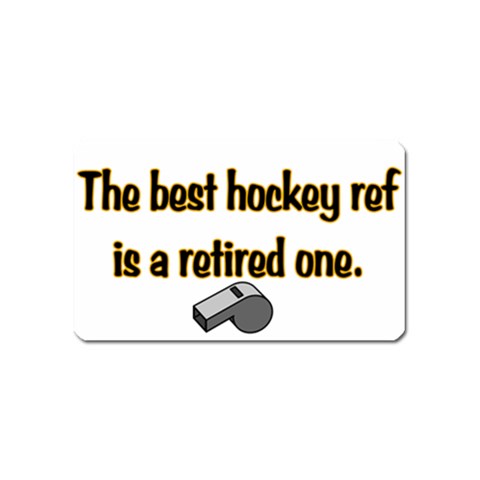 Retired Ref Magnet (Name Card) from ArtsNow.com Front