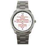 Referee Sport Metal Watch