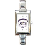 Edmonton s Losers Rectangular Italian Charm Watch