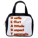 Heart Acronym Classic Handbag (One Side)