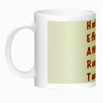 Heart Acronym Night Luminous Mug