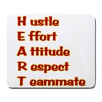 Heart Acronym Large Mousepad