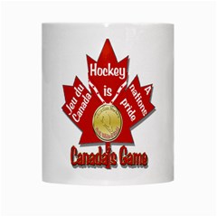 Canada s Game White Mug from ArtsNow.com Center