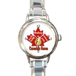 Canada s Game Round Italian Charm Watch