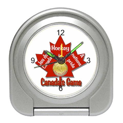 Canada s Game Travel Alarm Clock from ArtsNow.com Front