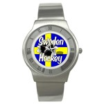 Sweden Hockey Stainless Steel Watch