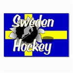 Sweden Hockey Postcard 4 x 6  (Pkg of 10)