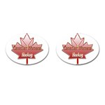 Canadian Women s Hockey Cufflinks (Oval)