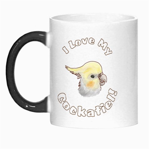 Love My Cockatiel Morph Mug from ArtsNow.com Left