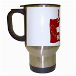 Swiss Hockey Travel Mug (White)