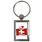 Swiss Hockey Key Chain (Rectangle)