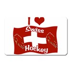 Swiss Hockey Magnet (Rectangular)