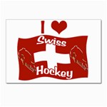 Swiss Hockey Postcard 4  x 6 