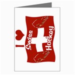 Swiss Hockey Greeting Cards (Pkg of 8)