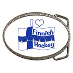 Finnish Hockey Belt Buckle