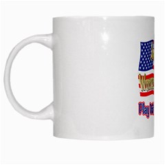 American Women s Hockey White Mug from ArtsNow.com Left